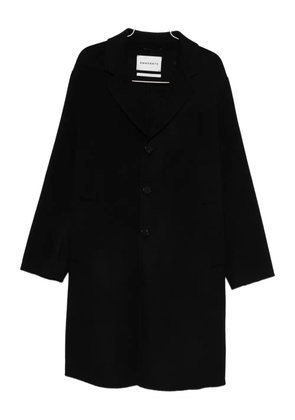 AMARÁNTO single-breasted coat - Black