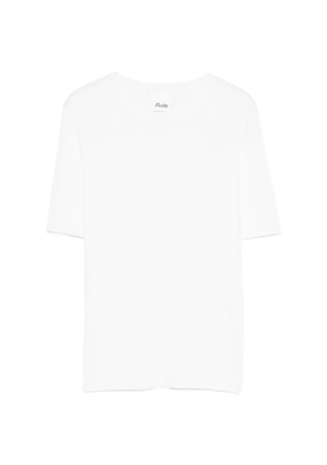 Allude short-sleeve T-shirt - Neutrals