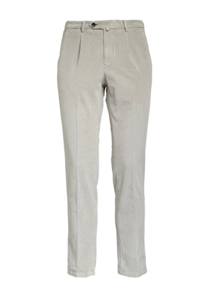 Briglia 1949 corduroy pleated-front trousers - Neutrals