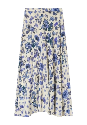 ISABEL MARANT Sakura floral-print maxi skirt - Neutrals