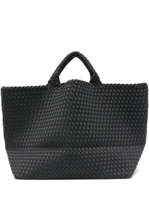 NAGHEDI large St. Barths woven tote bag - Black