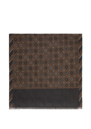 Altea printed scarf - Brown