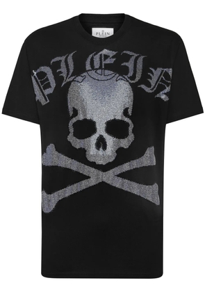 Philipp Plein Gothic Plein cotton T-shirt - Black
