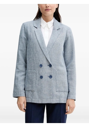 Benetton double-breasted blazer - Blue