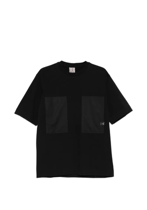 Rhun round-neck pocket T-shirt - Black