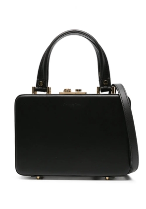 Gianvito Rossi Valì leather tote bag - Black