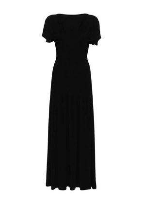 TOTEME knife-pleated maxi dress - Black