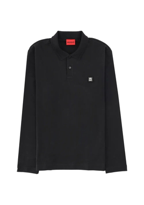 HUGO long-sleeves polo shirt - Black