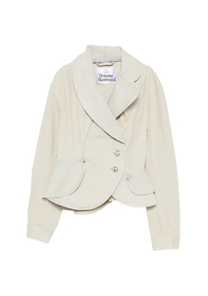 Vivienne Westwood asymmetric jacket - Neutrals