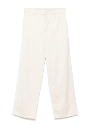 TOTEME twisted-seam trousers - Neutrals