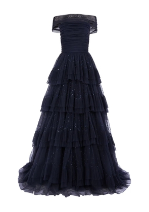 Jenny Packham Queenie maxi dress - Blue