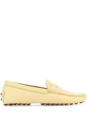 Tod's leather loafers - Yellow