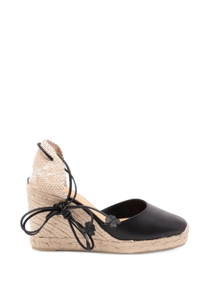 Castañer Carina/8/280 heeled espadrilles - Black