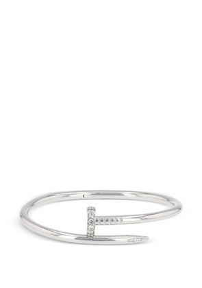 Cartier 2010s Juste un clou diamond nail bracelet - Silver