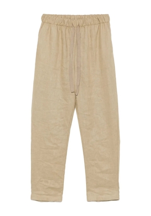 Semicouture linen trousers - Green