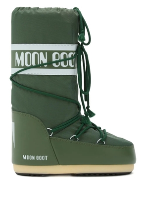 Moon Boot Icon lace-up padded boots - Green