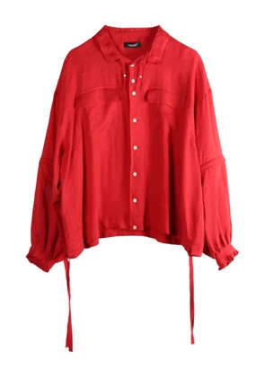 Undercover linen shirt - Red