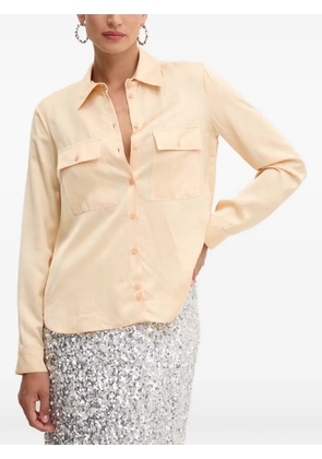 Patrizia Pepe buttoned pocket shirt - Yellow