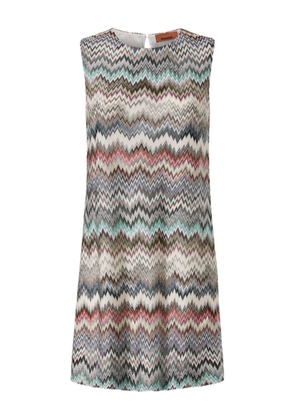 Missoni sleeveless mini dress - Grey