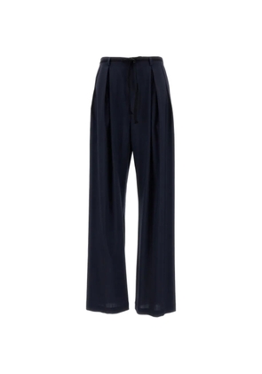 Barena pleated wide-leg trousers - Blue