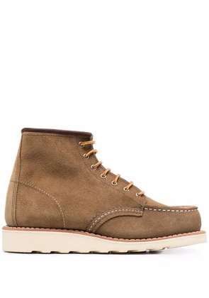 Red Wing Shoes lace-up suede ankle boots - Neutrals