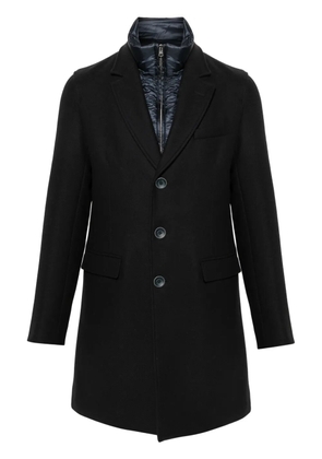 Herno layered coat - Blue