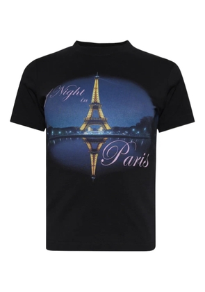 VETEMENTS Night In Paris T-shirt - Black