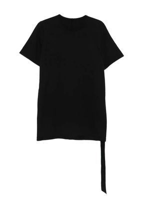 Rick Owens DRKSHDW short-sleeve side-tie T-shirt - Black