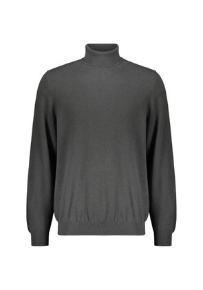 Fedeli high-neck long-sleeve sweater - Grey
