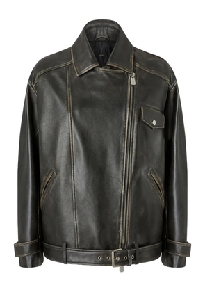 PINKO leather jacket - Black