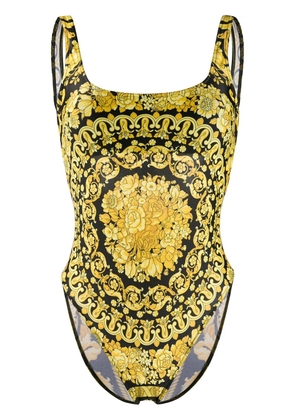 Versace Barocco one-piece swimsuit - Black