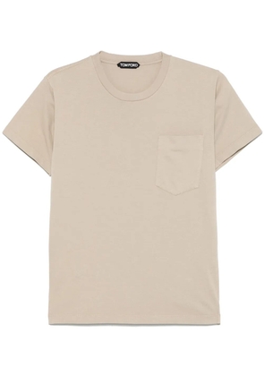 TOM FORD cotton T-shirt - Neutrals
