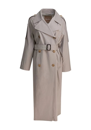 Max Mara belted double-breasted trench coat - Neutrals