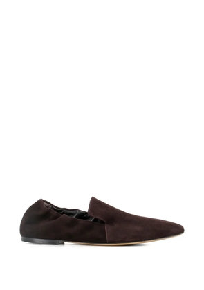 Tassinari Cloe suede loafers - Brown