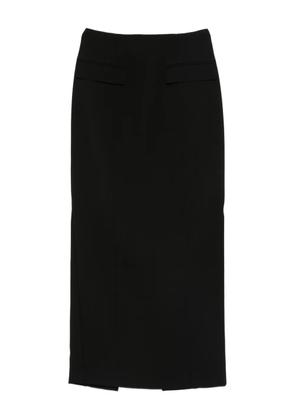 TOTEME flap-pocket skirt - Black