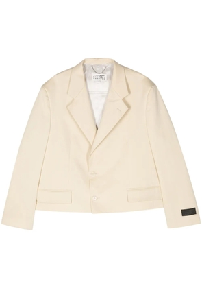 MM6 Maison Margiela single-breasted blazer - Yellow