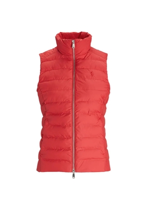 Polo Ralph Lauren zip-up puffer gilet - Red