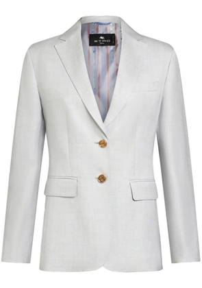 ETRO single-breasted blazer - Grey