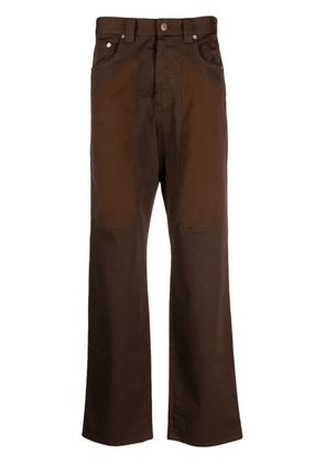 Winnie NY panelled stretch bootcut jeans - Brown