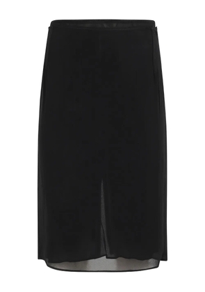 Marella slit skirt - Black