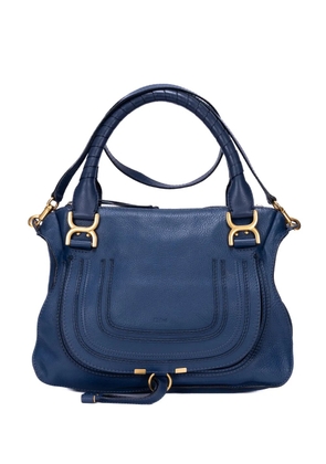 Chloé Pre-Owned Marcie braided leather handbag - Blue
