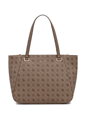 GUESS USA monogram tote bag - Neutrals