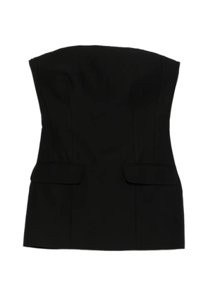 TOTEME strapless pocket top - Black