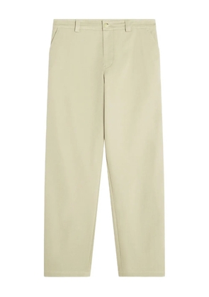 Maison Kitsuné embroidered-pocket trousers - Neutrals