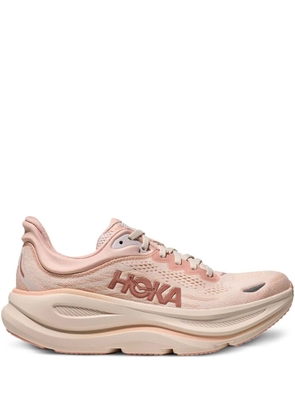 HOKA Bondi 9 low-top sneakers - Pink