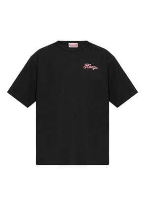 Kenzo Winter Holidays logo T-shirt - Black