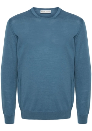 MODES GARMENTS fine-knit merino jumper - Blue
