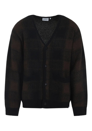 Carhartt WIP jacquard pocket cardigan - Black