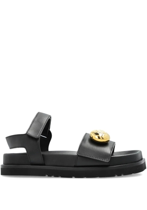 LOEWE Pebble leather sandals - Black