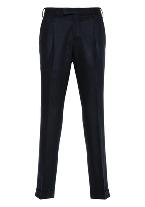 PT Torino mid-rise tapered trousers - Blue